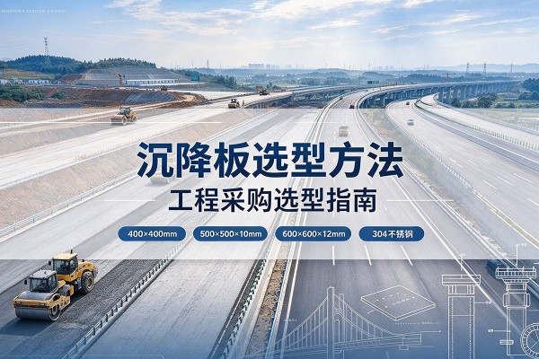 西岗沉降板选择方法