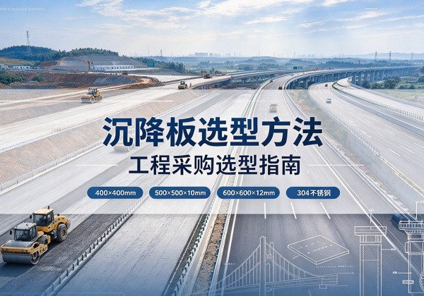 西岗沉降板选择方法