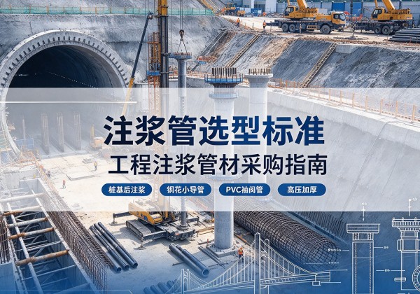 西岗注浆管选型标准